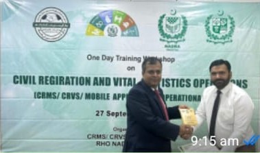 Receiving Master Trainer Certificate